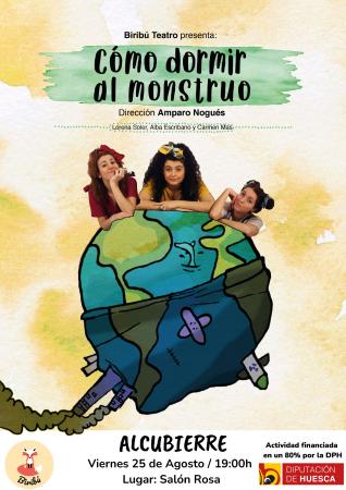 Imagen Biribú Teatro representará 'Cómo dormir al monstruo' en Alcubierre