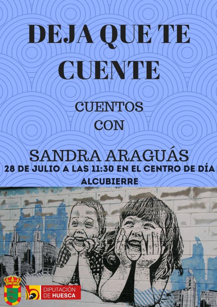 Imagen Sandra Araguás hace disfrutar a pequeños y mayores en Alcubierre