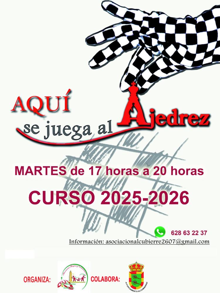 Imagen Alcubierre abre un nuevo curso de ajedrez en el municipio