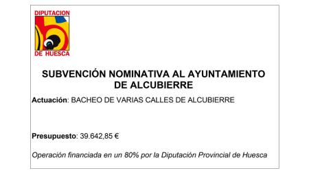 Imagen La DPH concede una ayuda de más de 30.000 € para el bacheo de diversas...
