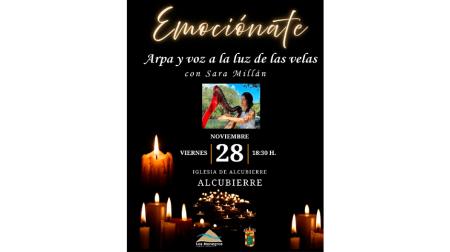 Imagen El ciclo ‘Emociónate’ culmina en Alcubierre con un concierto de arpa y...