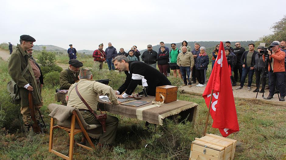 Imagen Abiertas las inscripciones para la VIII Trinchera Viviente de la Ruta Orwell en la Sierra de Alcubierre