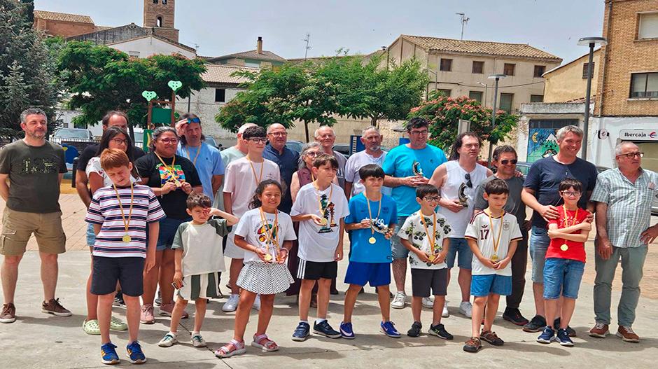 Imagen El Torneo de Ajedrez de Aficionados de Alcubierre reúne a 24 jugadores en su décima edición